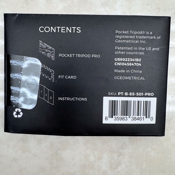 3 Pocket Tripods - 7mm, 8.0 mm and 8.5 mm - Picture 5 of 5